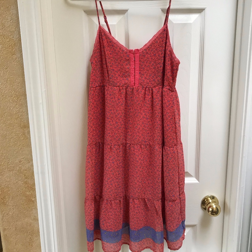 Mossimo Coral Summer Dress M